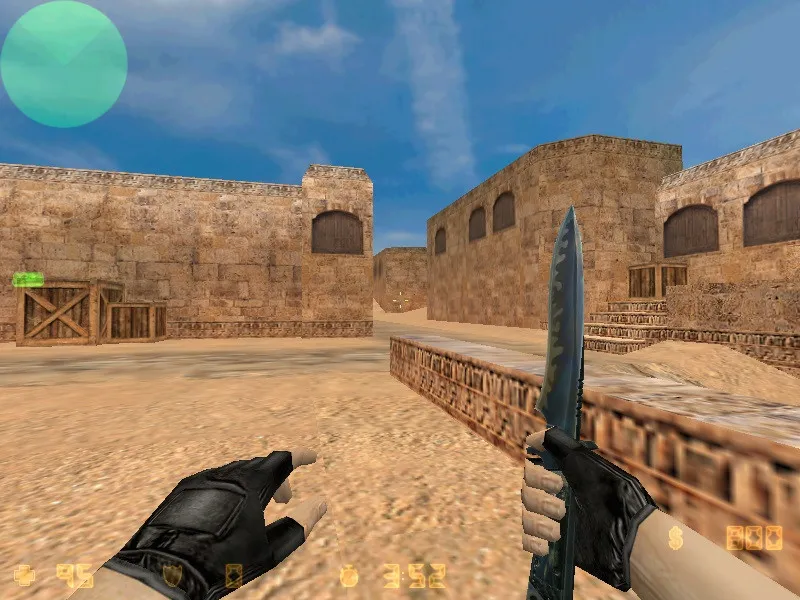 Скачать de_dust2_largo_ma_medio — DE карта для CS 1.6, точки под лонг и мид, .nav для ботов, оптимизация - Скриншот