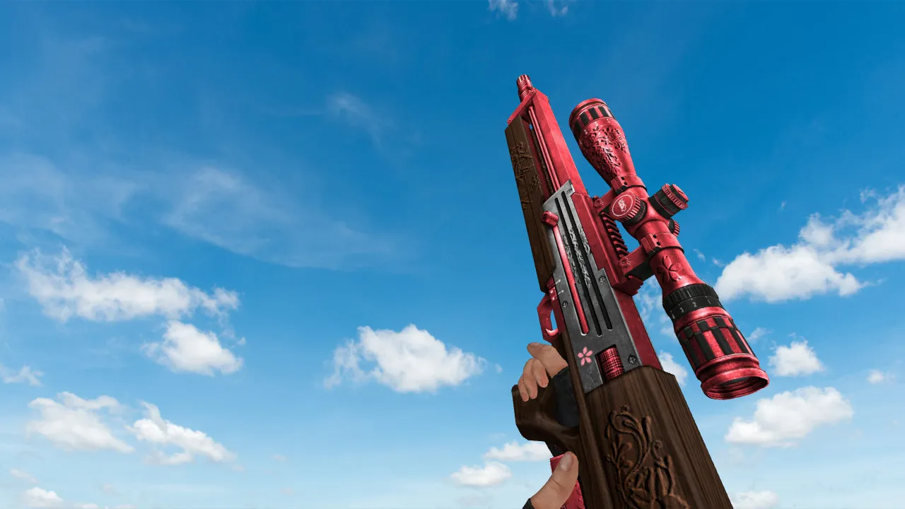 Скачать Модель WA2000 Sakura для CS 1.6 - Оружие нового уровня - Скриншот
