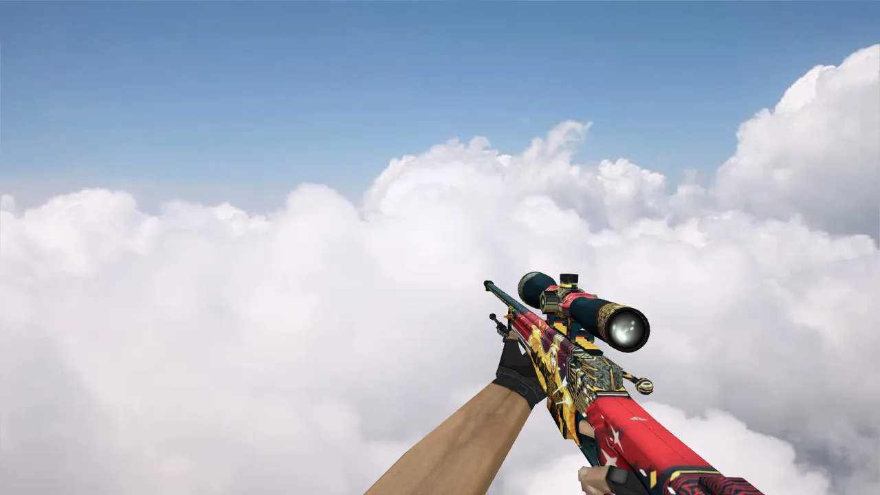 Скачать Модель «AWP Императрица» для CS 1.6: качественные текстуры и уникальный стиль - Скриншот