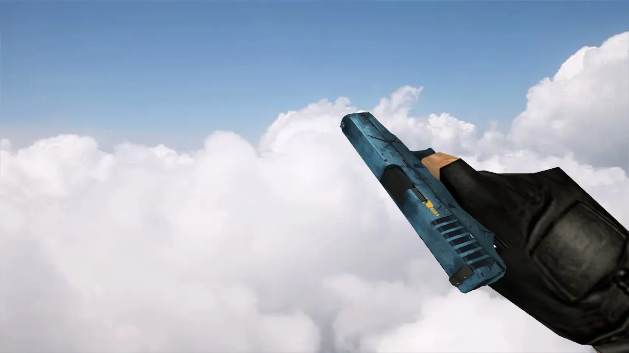 Модель Glock «Пришелец» для CS 1.6: уникальный стиль и качество — скриншот 2