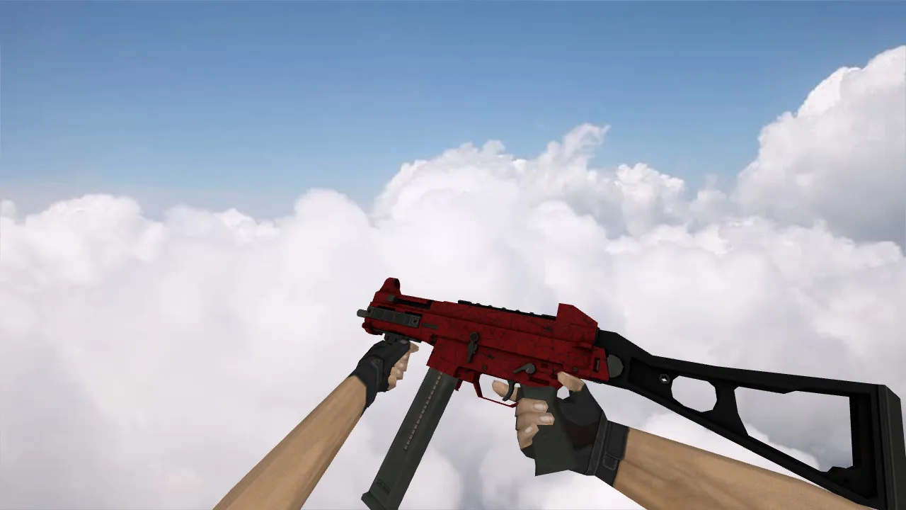Скачать Модель UMP-45 «Кровавая паутина» для CS 1.6 - Скриншот