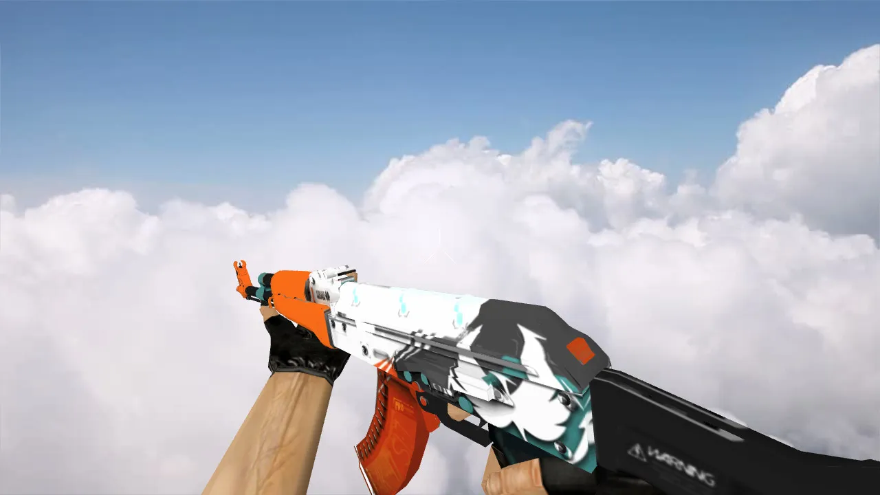 Скачать Модель «AK-47 Arckos» для CS 1.6: Уникальный стиль и высокое качество - Скриншот