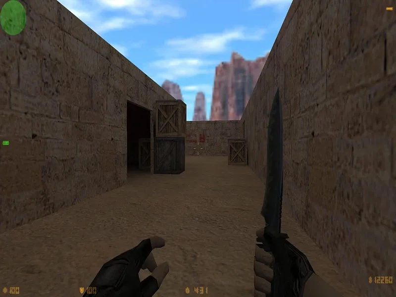 Скачать Карта de_dust3824 для CS 1.6: баланс сторон, точки, .nav для ботов, оптимизация и настройка под сервер - Скриншот