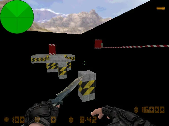 Скачать deathrun_rock_n_run_remix для CS 1.6: карта deathrun, точки, маршрут и оптимизация - Скриншот