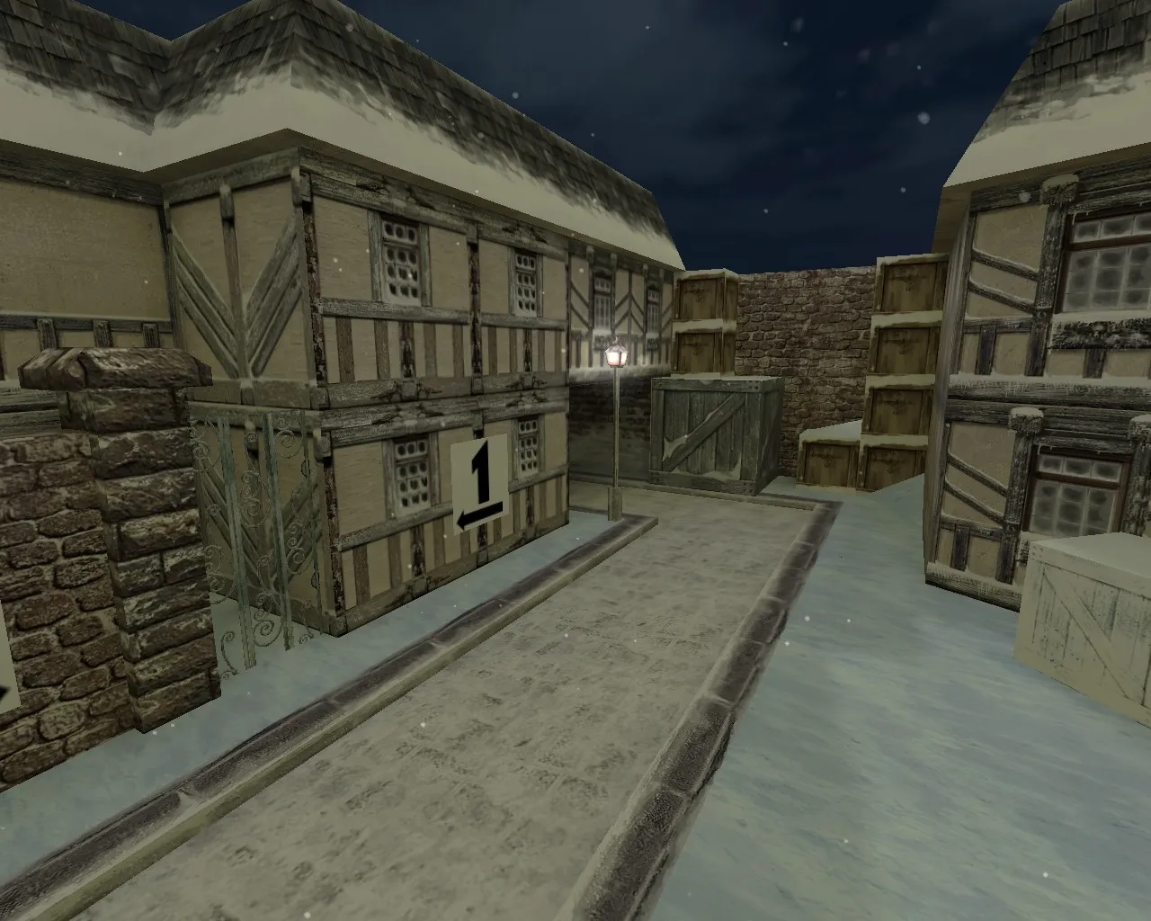 Карта de_johanesburg для CS 1.6 — тактический геймплей и баланс сторон — скриншот 10