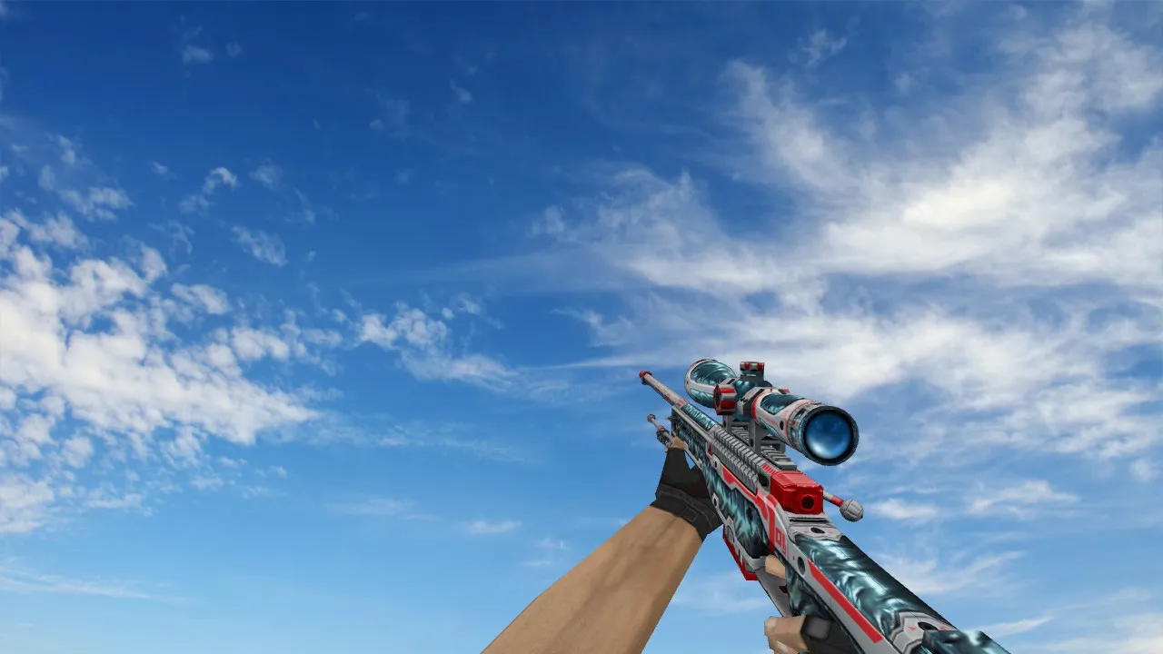 Модель AWP Odyssey для CS 1.6 - Качественная замена — скриншот 3