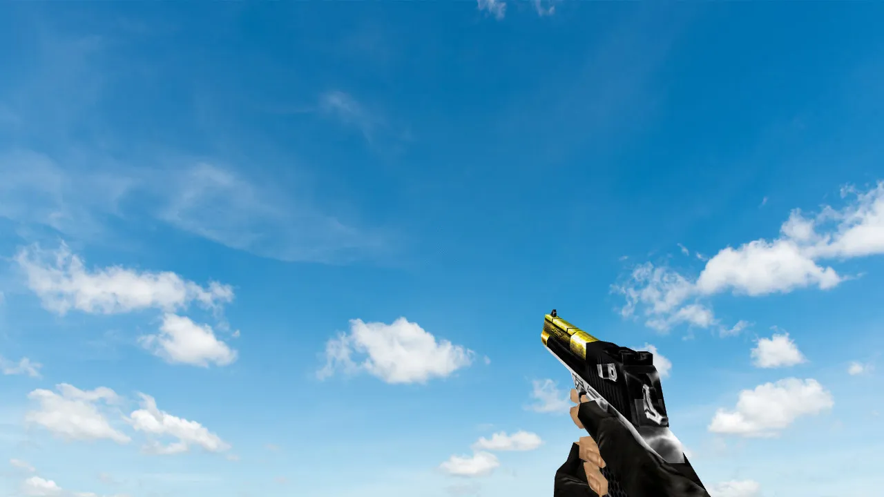 Скачать Модель Deagle Shiny Black Gold для CS 1.6 - Подробное Описание - Скриншот
