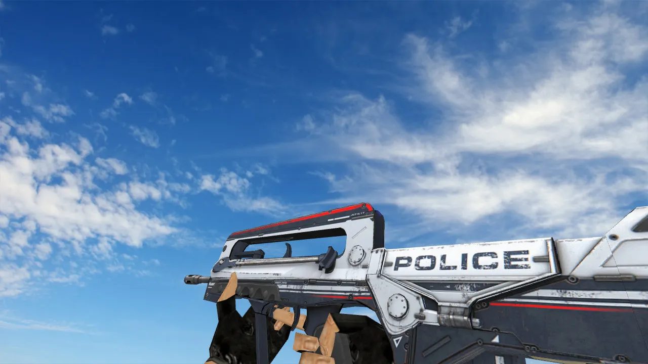 Скачать Модель «Famas Police» для CS 1.6: качественная замена стандарту - Скриншот