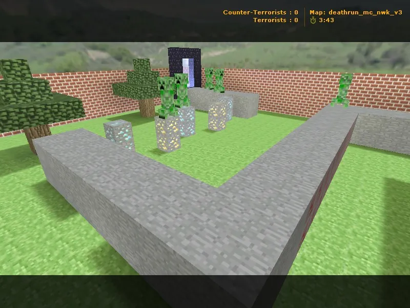 Скачать Карта deathrun_mc_nwk для CS 1.6: разметка ловушек, .nav для ботов и оптимизация wpoly/epoly - Скриншот