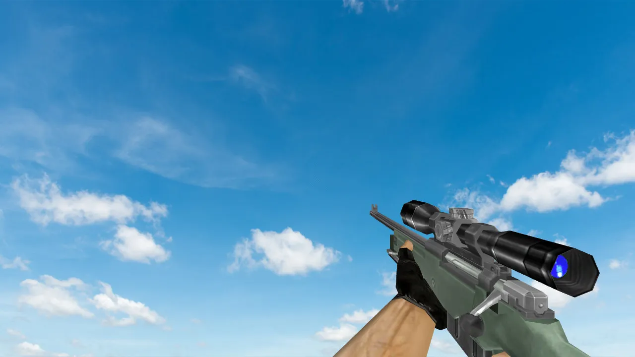 Скачать Пак моделей оружия «Default Weapons Chromed» для CS 1.6: v_, p_, w_ модели, звуки, анимация осмотра и текстуры - Скриншот