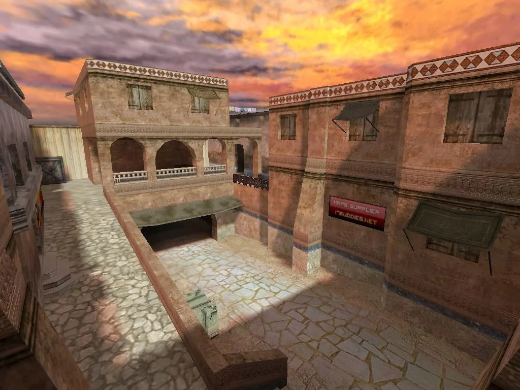 Карта de_kassai для CS 1.6 - Тактическая карта для командной игры — скриншот 6