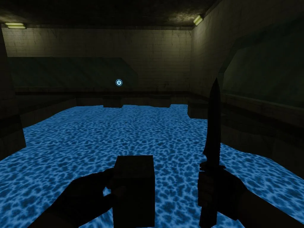 Скачать deathrun_m6mmi для CS 1.6: карта Deathrun, тактика за CT/T, точки спавна и нав для ботов - Скриншот