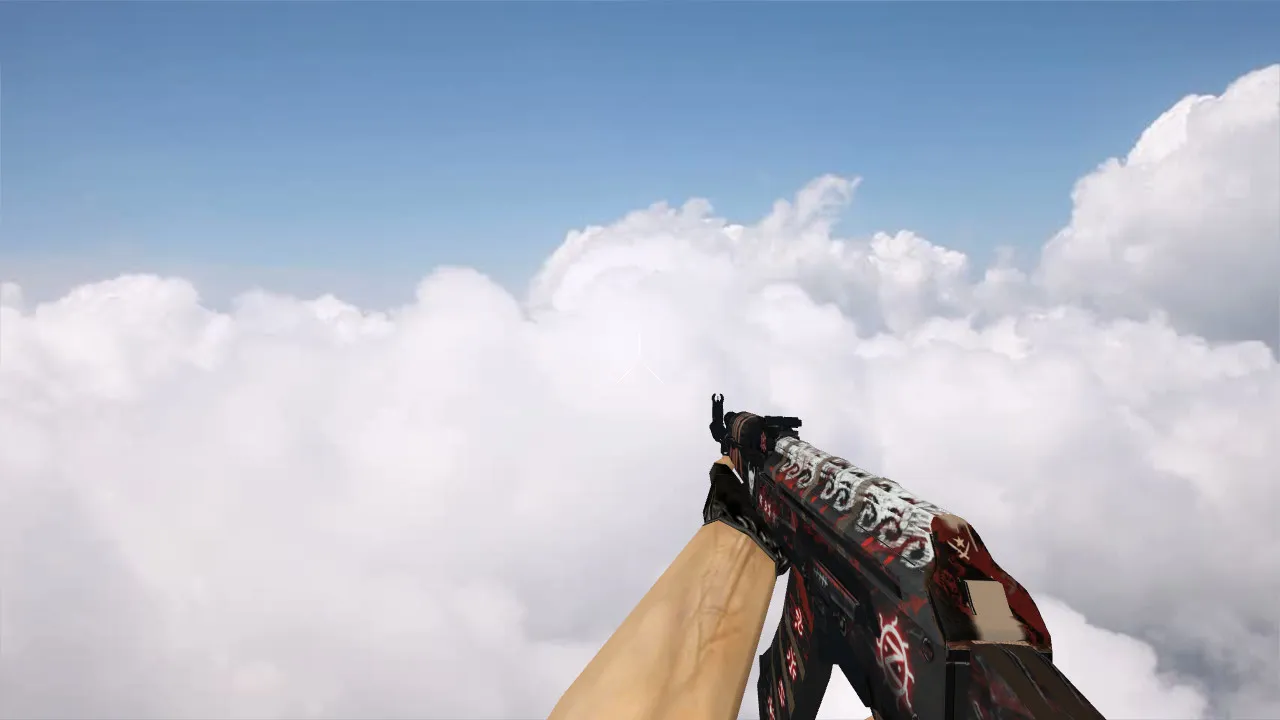 Скачать Модель AK-47 Demon Hunter для CS 1.6 – Погрузитесь в бой - Скриншот