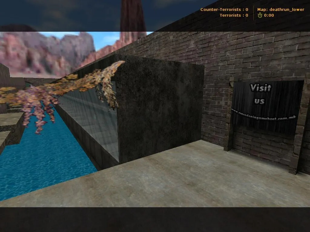 Скачать deathrun_lower для CS 1.6: тактика, точки, оптимизация и запуск карты без проблем - Скриншот