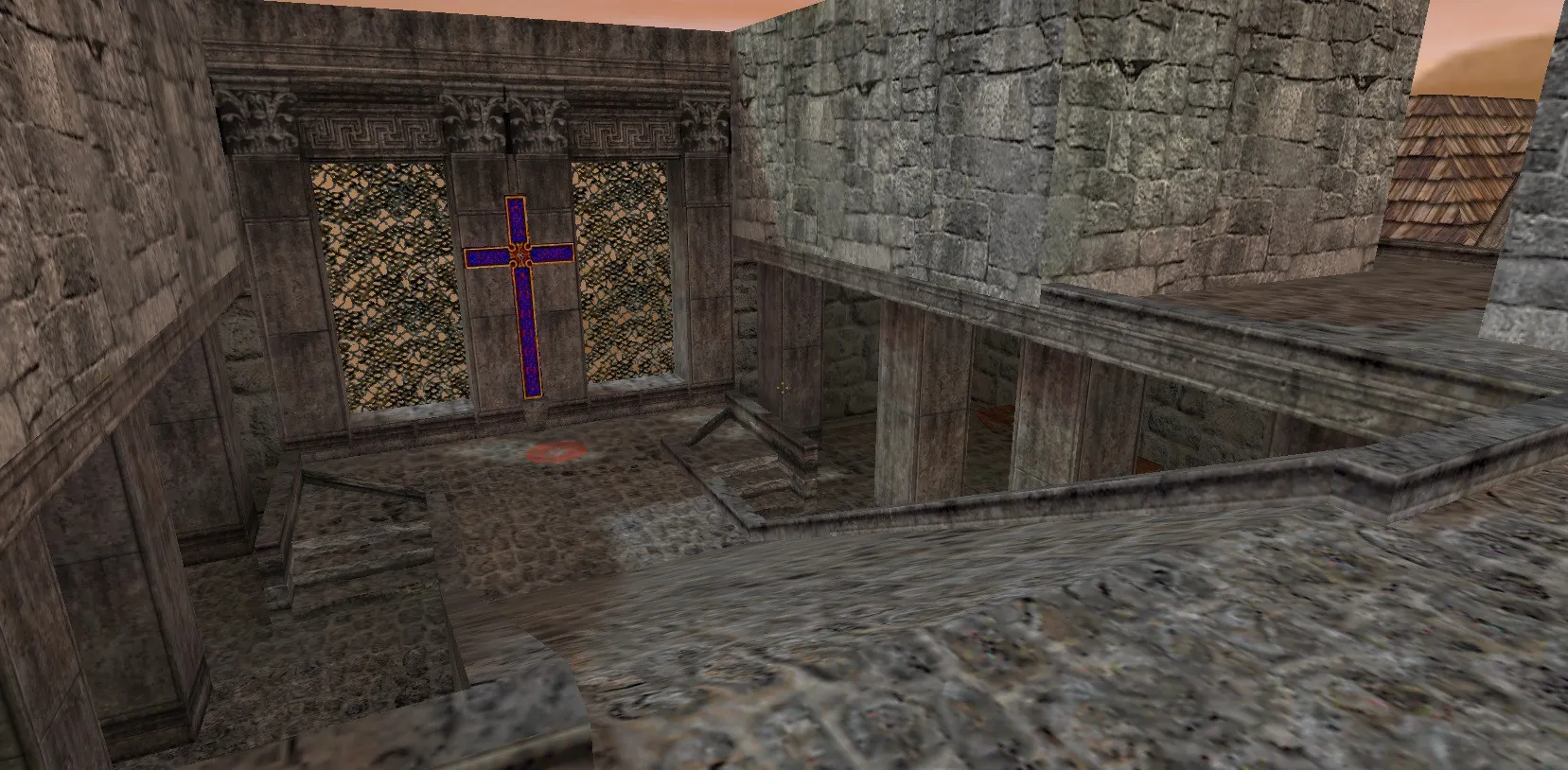 de_forsaken карта для CS 1.6: точки, маршруты, оптимизация, .nav для ботов и настройки под серв — скриншот 9
