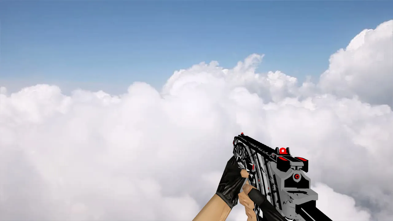 Скачать Модель «MP9 Calligraphy» для CS 1.6 - Скачай и играй - Скриншот