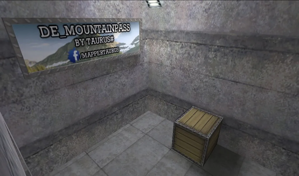 Скачать Карта de_mountainpass для CS 1.6: Тактика и особенности - Скриншот