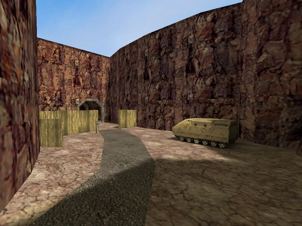 Скачать Карта de_militia для CS 1.6: Тактика и особенности - Скриншот
