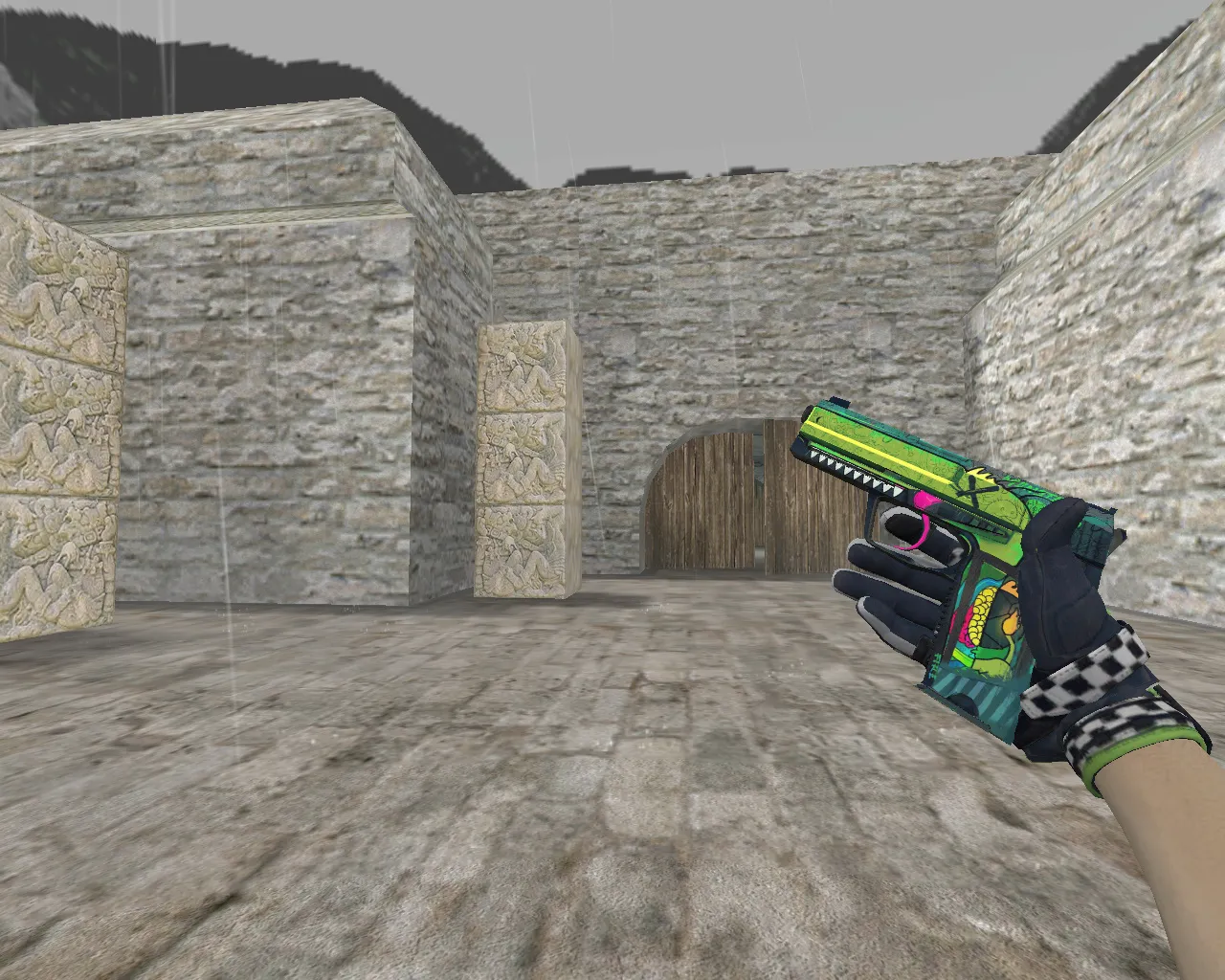 Скачать USP «Чудовищная смесь» для CS 1.6 - Модели оружия - Скриншот