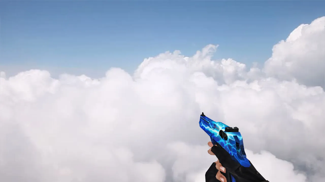 Скачать Модель «CSO Desert Eagle Blue Lightning» для CS 1.6 - Скачать - Скриншот