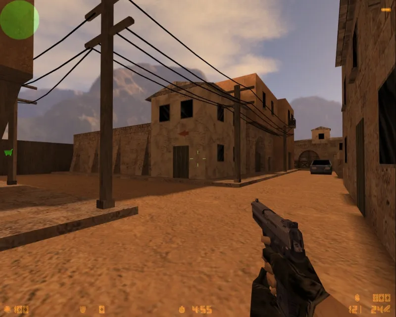 Скачать Карта de_morgenland для CS 1.6 - Тактическое сражение на востоке - Скриншот