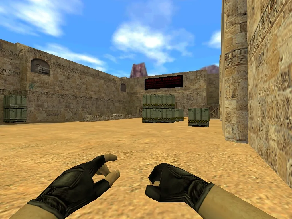 Скачать de_dust2_mini_bruxos — мини-карта Dust2 для CS 1.6: точки, раунды, bot .nav и оптимизация - Скриншот