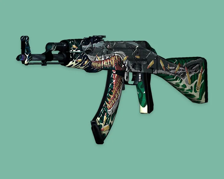 Скачать АК-47 «Дикая акула» v_model для CS 1.6: p_ и w_ модели, анимация осмотра, звуки и текстуры - Скриншот
