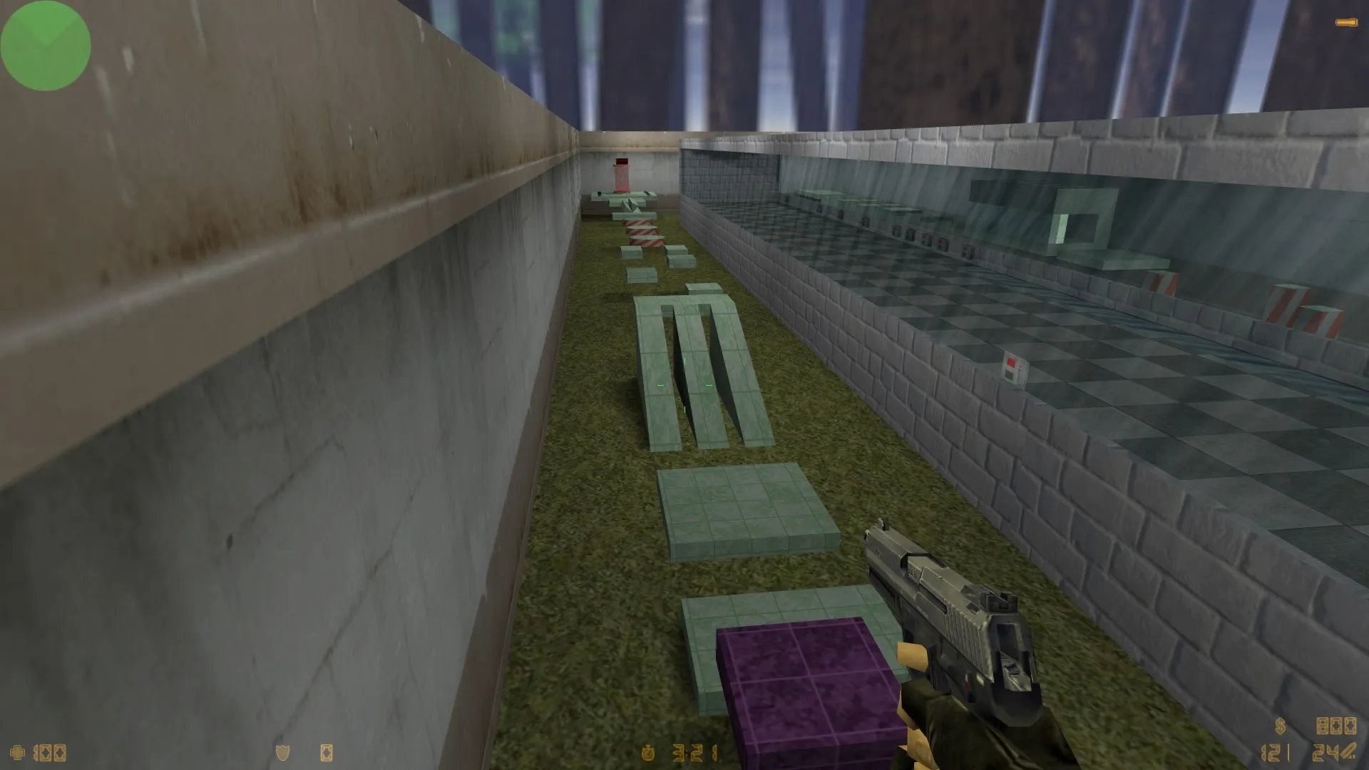 Скачать deathrun_csreload_v1 — карта deathrun для CS 1.6: точки, раунды, .nav, оптимизация и настройка сервера - Скриншот