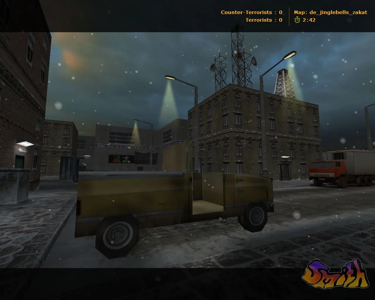 Скачать Карта «de_jinglebells_zakat» для CS 1.6 - Скачать и играть - Скриншот