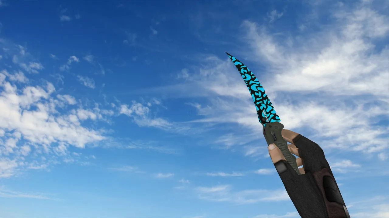 Модель ножа Flip Knife Bussta для CS 1.6: v_, p_, w_ модели, звук, анимация осмотра и качество текстур — скриншот 2