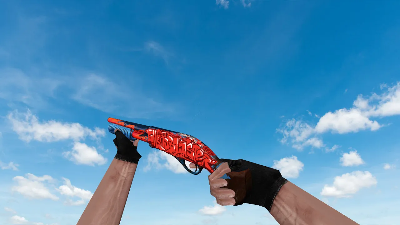 Скачать Модель «Sawed-off Ghetto Blaster» для CS 1.6 - Уникальный выбор оружия - Скриншот