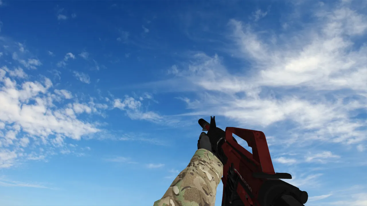 Пак моделей оружия Specialist Gloves Crimson Kimono Pack для CS 1.6: v_, p_, w_ модели, звуки, анимация осмотра — скриншот 17