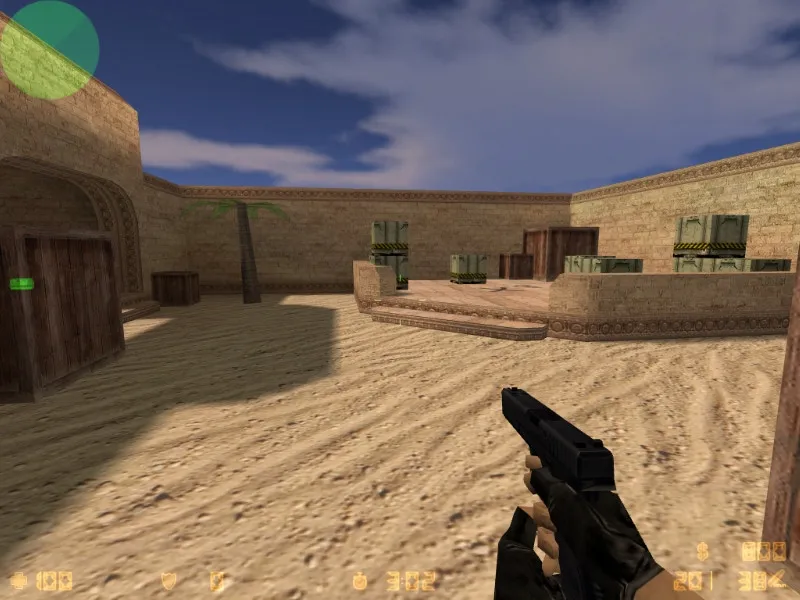Карта de_sunday для CS 1.6: Тактические особенности и оптимизация — скриншот 8