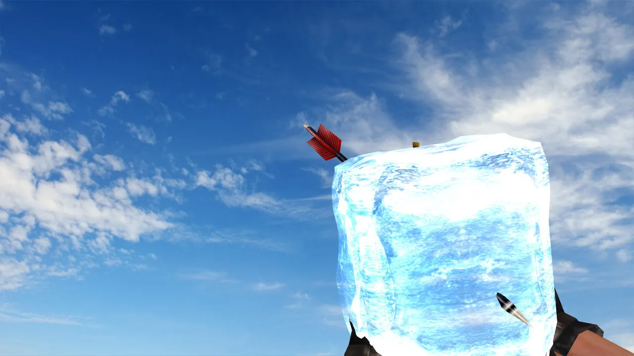 Скачать Модель «Ice Cube Grenade» для CS 1.6: v_, p_, w_ гранаты, звуки, анимация осмотра, текстуры и настройка - Скриншот