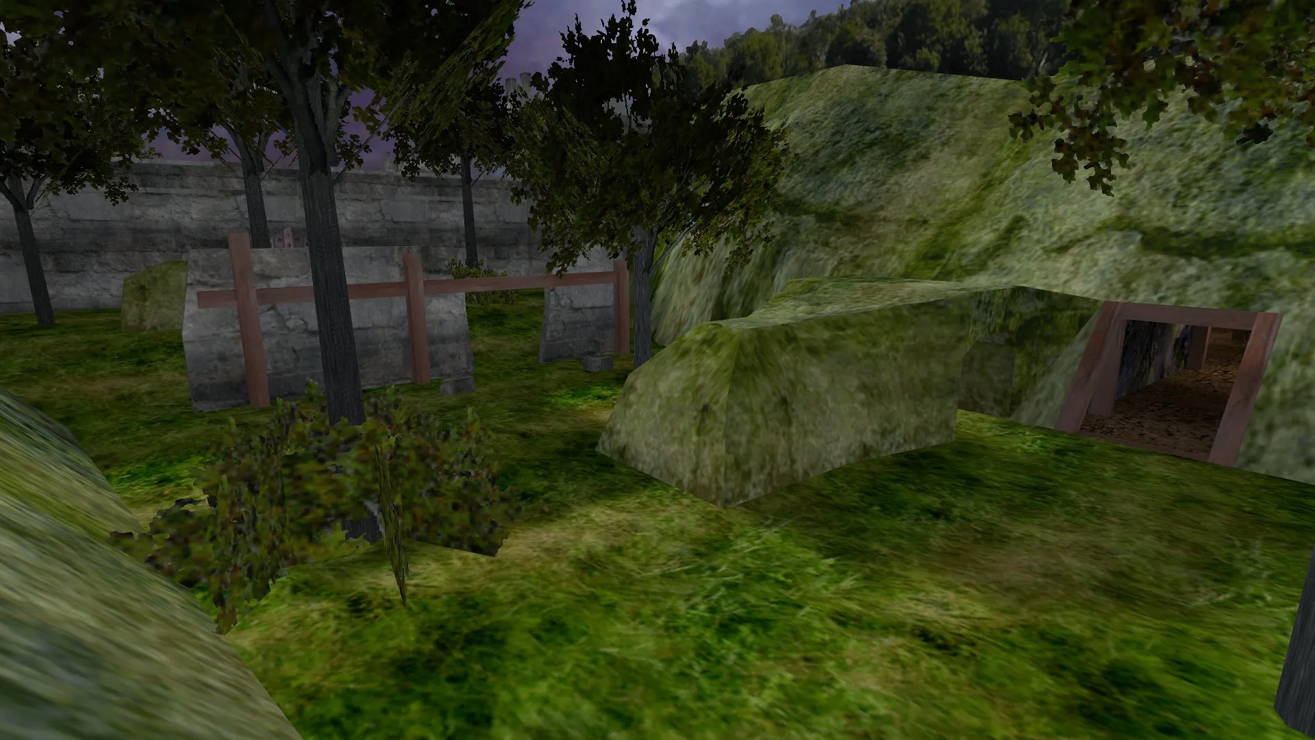 de_cliffcastle для CS 1.6: обзор карты, точки, прохождение, .nav и оптимизация — скриншот 14