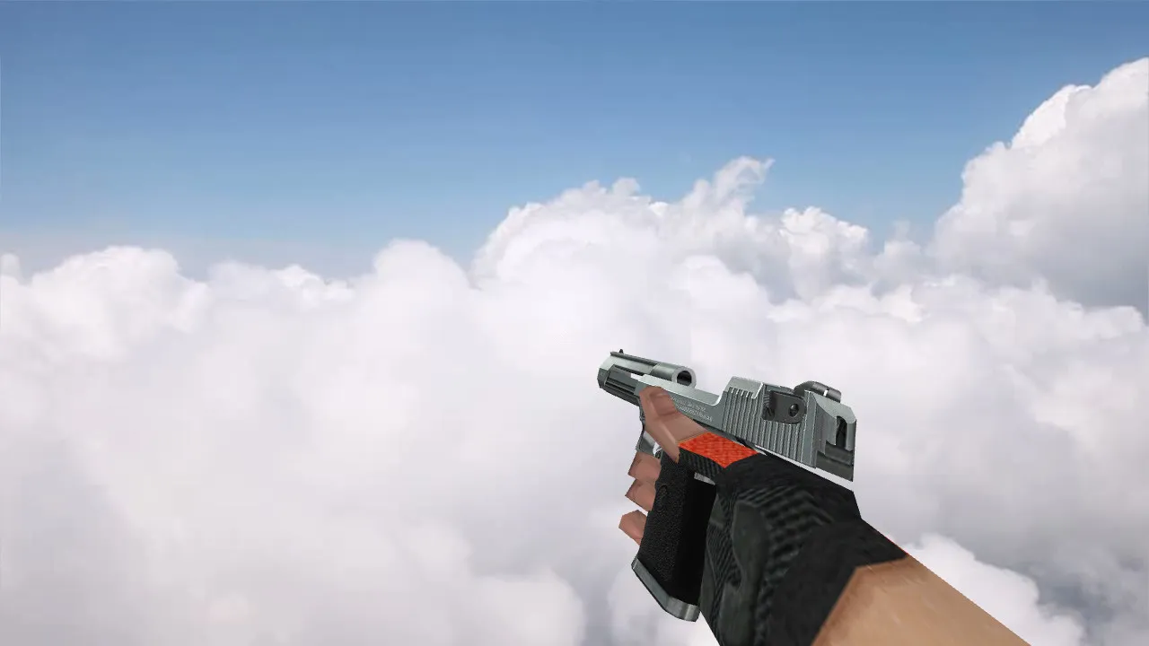 Скачать Модель «Chromed Desert Eagle» для CS 1.6 | Качественные модели оружия - Скриншот
