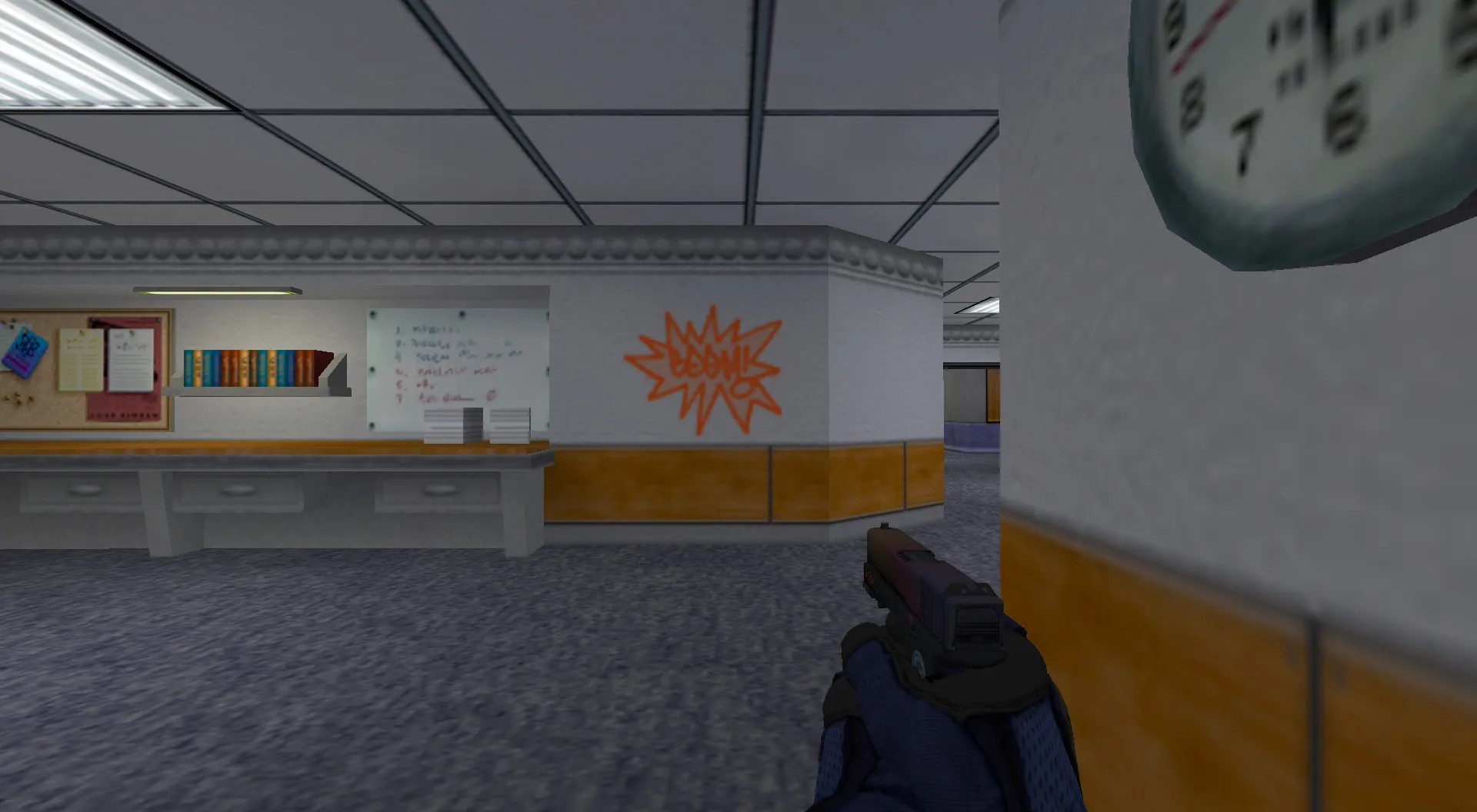 Скачать Граффити «БУМ» для CS 1.6 – уникальный стиль из CS:GO - Скриншот