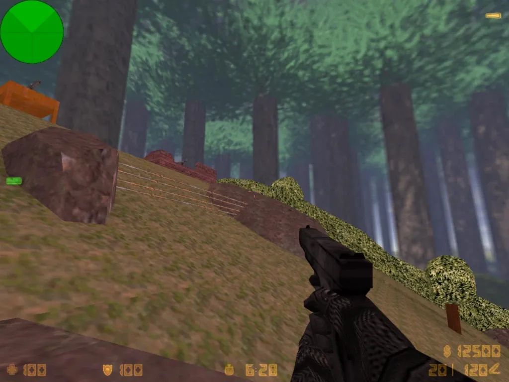 Карта de_mountainside для Counter-Strike 1.6: Тактики и советы — скриншот 10