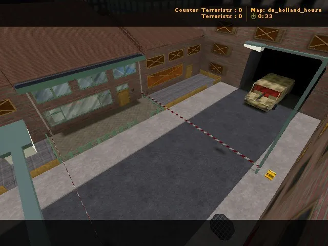 Скачать Карта de_holland_house для CS 1.6: Тактический анализ и особенности - Скриншот
