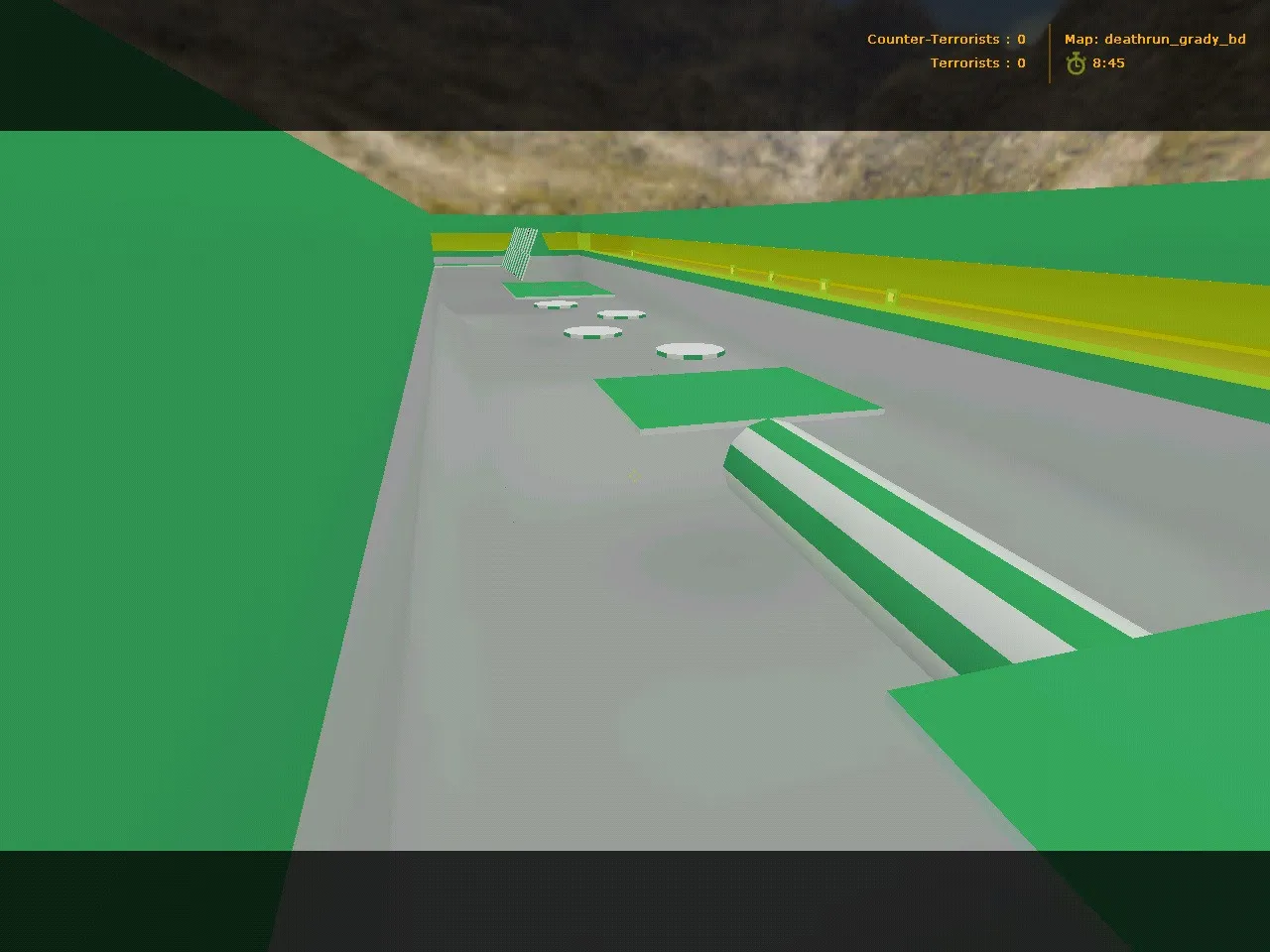 Скачать deathrun_grady_bd для CS 1.6: карта Deathrun, точки, проходы, оптимизация и настройка ботов - Скриншот