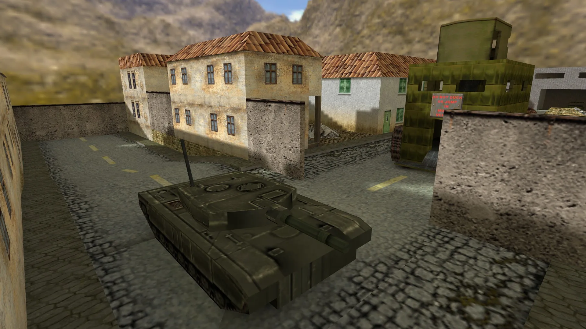 de_crazytank для CS 1.6: тактика за Т/КТ, точки, навигация ботов и оптимизация карты — скриншот 10