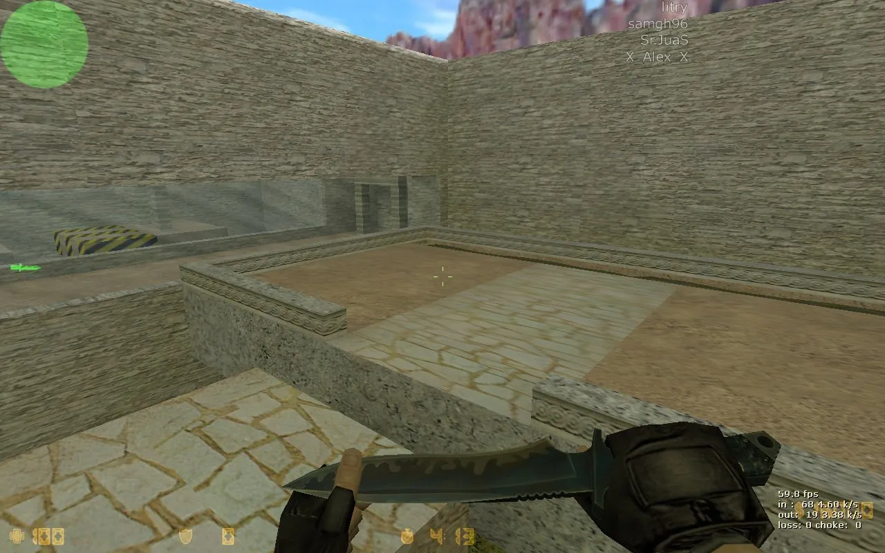 Скачать deathrun_azteca_fixed для CS 1.6: карта deathrun, баланс сторон, точки, .nav, оптимизация wpoly/epoly - Скриншот