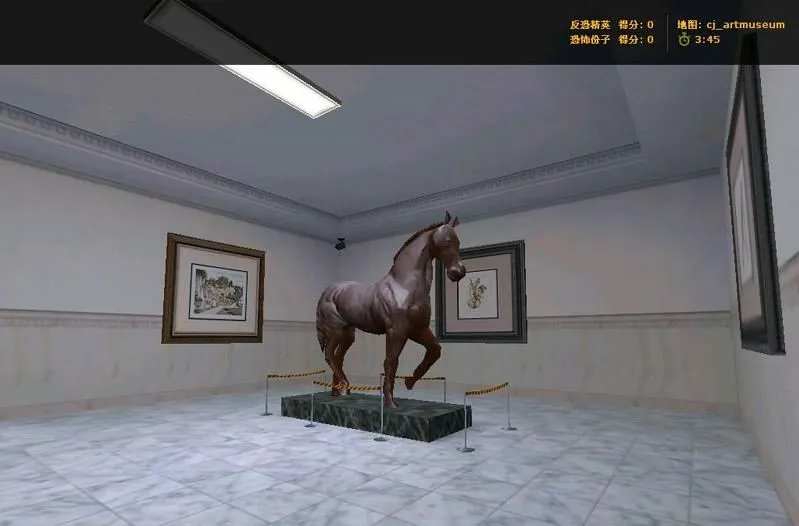 Скачать Карта «cj_artmuseum» для CS 1.6: баланс сторон, тактика и оптимизация wpoly/epoly - Скриншот