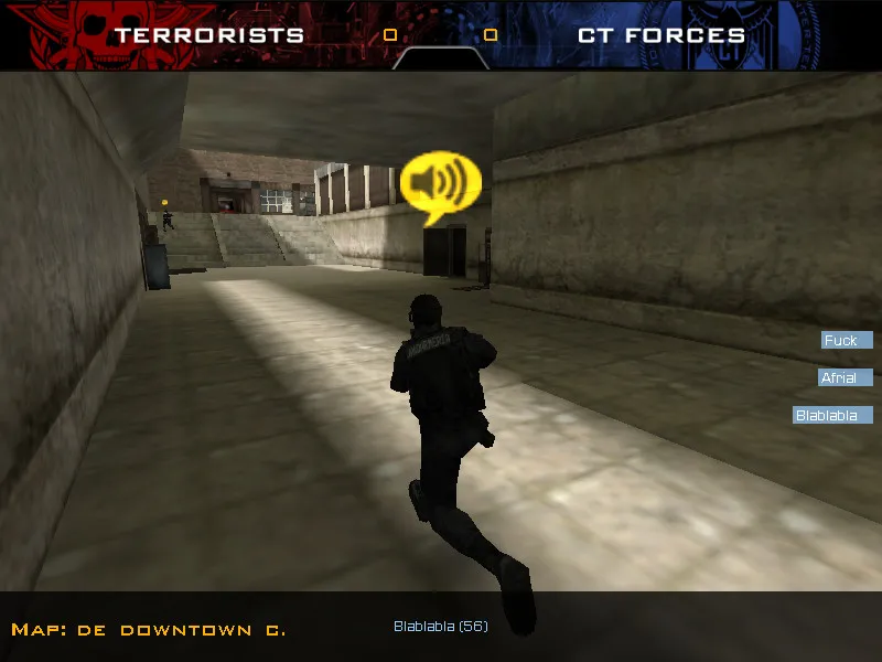 Скачать Карта de_downtown_cstrike для CS 1.6: баланс сторон, точки, .nav и оптимизация wpoly/epoly - Скриншот