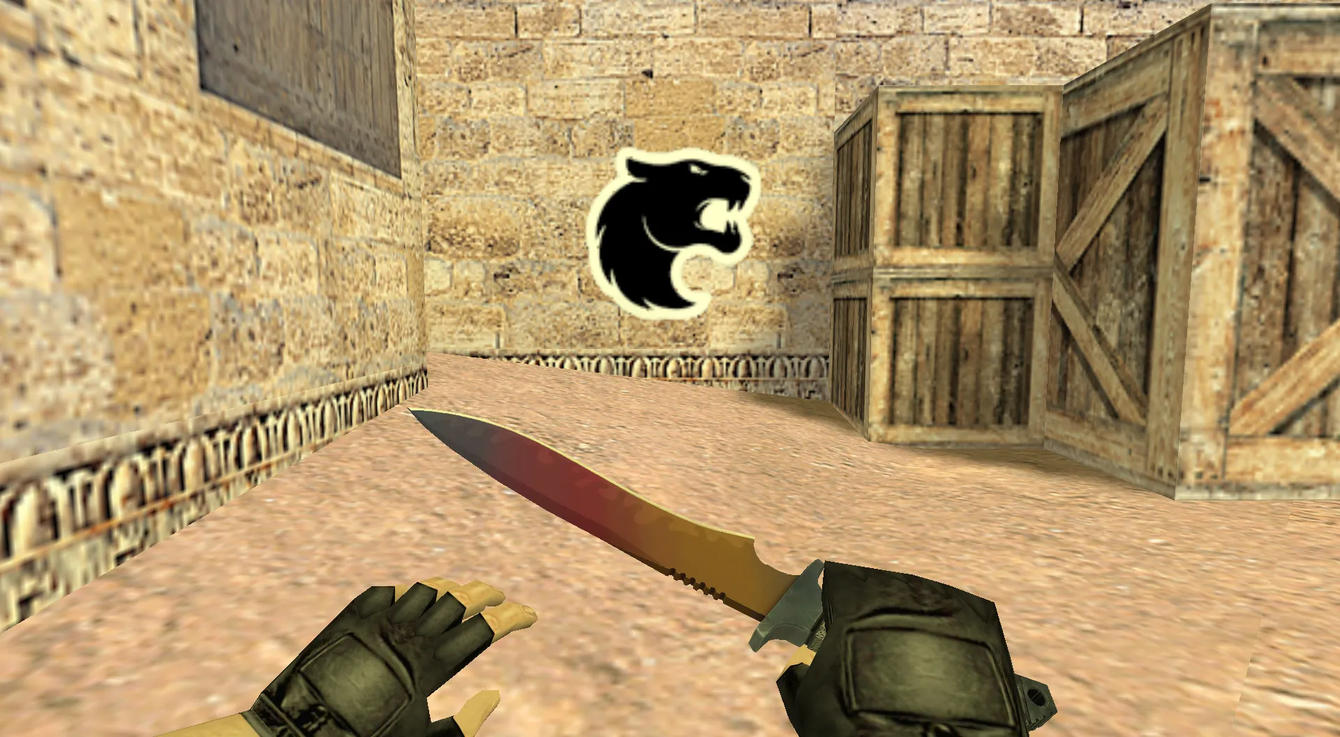Скачать Граффити «FURIA Logo» для CS 1.6 - Украсьте игру уникальным стилем! - Скриншот