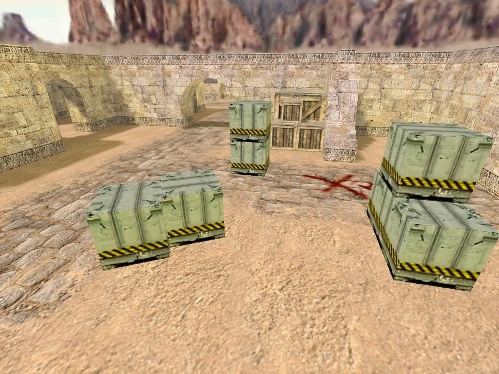 Скачать de_dust_csgo карта для CS 1.6: точки, баланс сторон, оптимизация и .nav для ботов - Скриншот