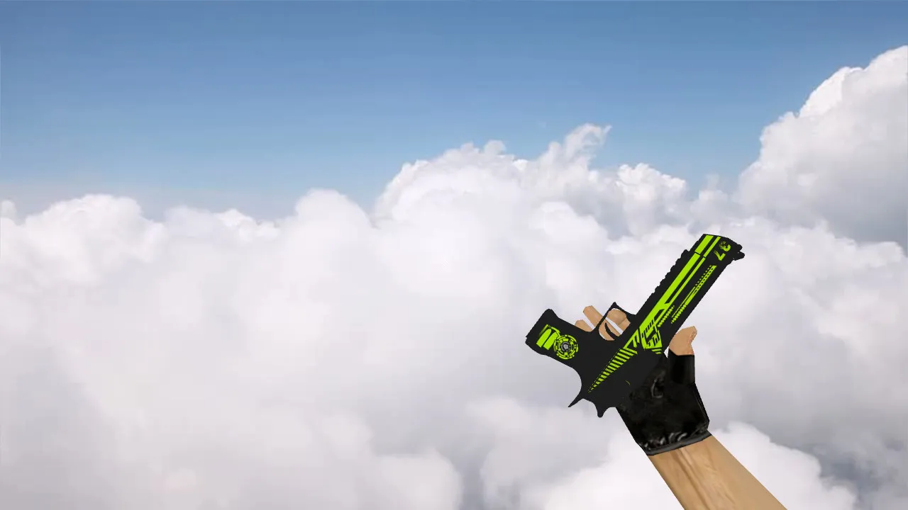 Модель «Deagle Machine» для CS 1.6 - Уникальная модель и звук — скриншот 1