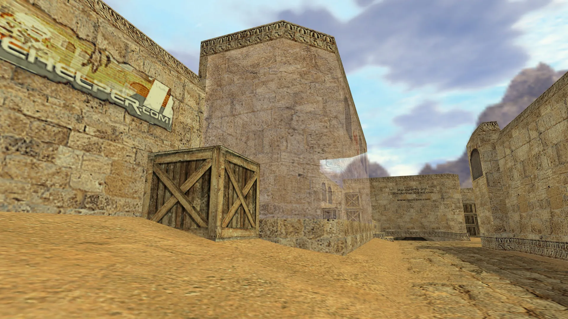 Карта de_dust2_wh для CS 1.6: баланс сторон, точки под контртерр и тактика для T, .nav и оптимизация — скриншот 10