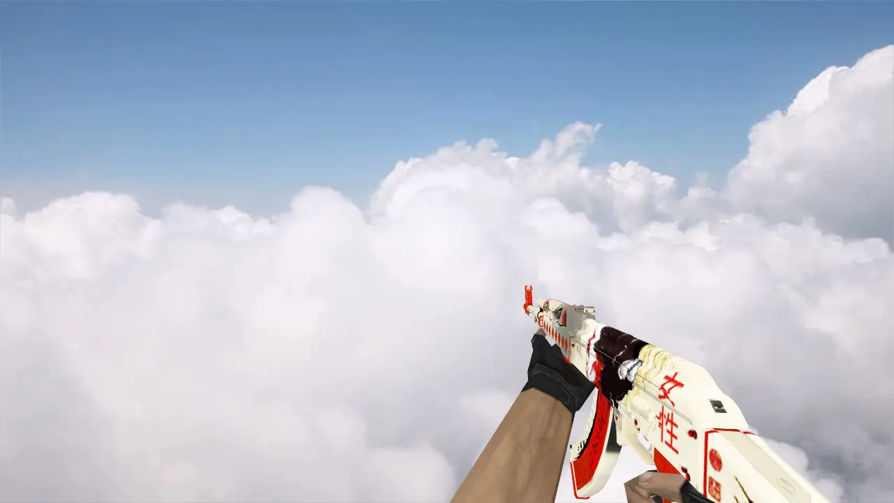 Скачать Модель «AK-47 Samurai» v_ / p_ / w_ для CS 1.6: звуки, анимация осмотра, норм текстуры - Скриншот