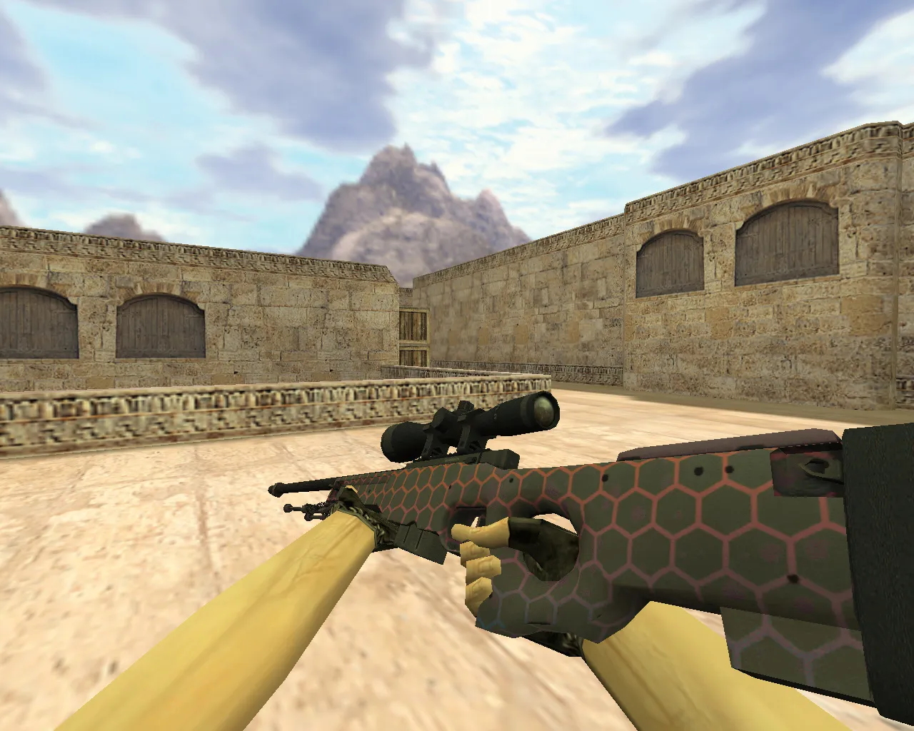 Скачать Модель «AWP Электрический улей» для CS 1.6 - Скачай сейчас - Скриншот